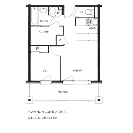 Argentiere - Aux Pieds Des Pistes Avec Cuisine Equipee Mae-3944 Appartement